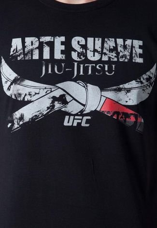 Camiseta UFC Arte Suave Preta - Compre Agora