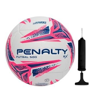 Kit Bola Futsal Penalty RX 500 XXIII   Bomba de Ar