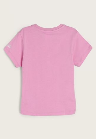 Camiseta Infantil Puma Bob Esponja Rosa