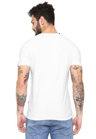 Camiseta Replay Silk Branca