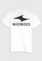 Camiseta Nicoboco Infantil Logo Branca - Marca Nicoboco