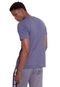 Camiseta Ecko Estampada Azul Mescla - Marca Ecko