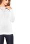 Suéter Tricot Disparate Decote Desfiado Branco - Marca Disparate