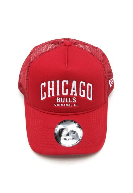 Boné New Era Chicago Bulls NBA Vermelho - Marca New Era