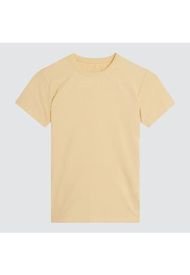 Camiseta Niña Ostu M/C Amarillo Poliéster