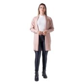 Cardigan Tricôt Feminino Facinelli 651130 Bege - Marca Facinelli