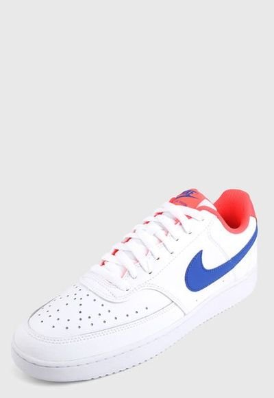 Blanco-Rojo-Azul Nike Court Vision Low - Compra | Colombia