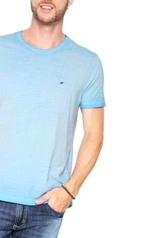 Camiseta Ellus Estampada Azul