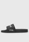 Chinelo Slide FiveBlu Lettering Preto - Marca FiveBlu