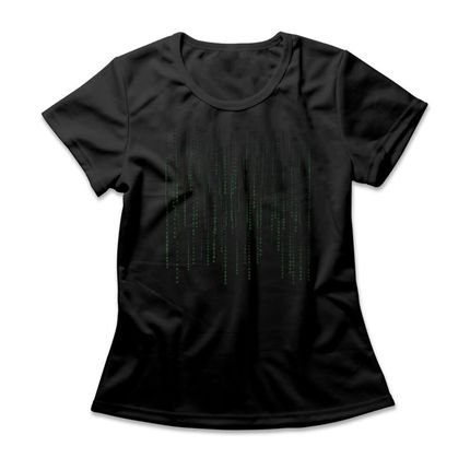 Camiseta Feminina Matriz - Preto - Marca Studio Geek 