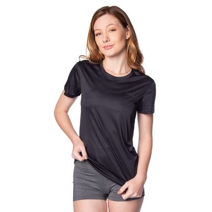 Camiseta Feminina Fila Basic Sports Preto - Marca Fila
