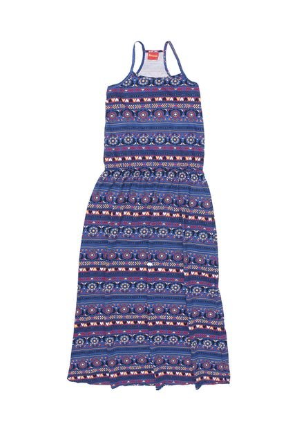 Vestido AMOR A KYLY Listras Roxo - Marca Amora