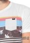Camiseta Reef Isle Stripes Branca - Marca Reef