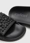 Chinelo Slide Colcci Apliques Preto - Marca Colcci