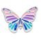 Jibbitz™ borboleta multi púrpura  unico Branco - Marca Crocs