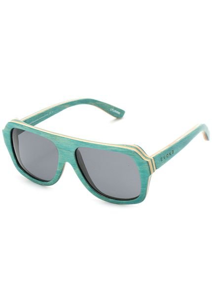 Óculos de Sol Evoke Wood 01 Mp02 Verde - Marca Evoke