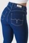 Kit 2 Calças Flare Jeans HNO Jeans Petit Flare Azul Marinho e Preta - Marca HNO Jeans