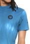 Camiseta Zoo York Raglan Tie Dye Azul - Marca Zoo York