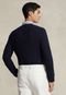 Suéter Tricot Polo Ralph Lauren Textura Azul-Marinho - Marca Polo Ralph Lauren