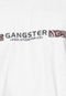 Camiseta Gangster Estampada Branca - Marca Gangster