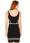 Vestido Curto Calvin Klein Jeans Recortes Preto - Marca Calvin Klein