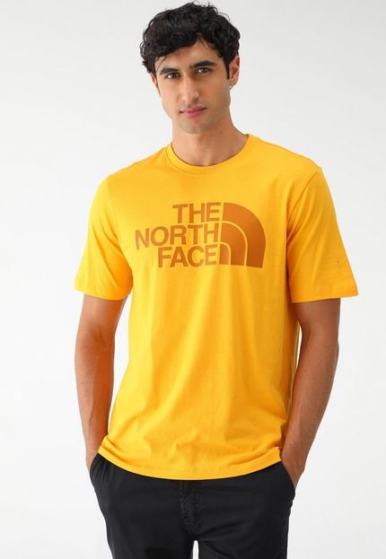 Camisa The North Face Reta The North Face Amarela - Marca The North Face