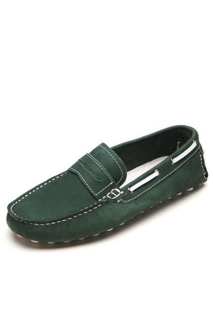 Mocassim Couro Rafarillo Liso Verde - Marca Rafarillo