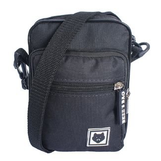 Shoulder Bag Bezz Mini Bolsa Tira Colo Necessaire Pochete Unisexx Preta