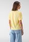 Camiseta adidas Originals Reta Listrada Amarela - Marca adidas Originals