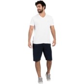 Camiseta Aramis Basic Gola V Branco Masculino - Marca Aramis