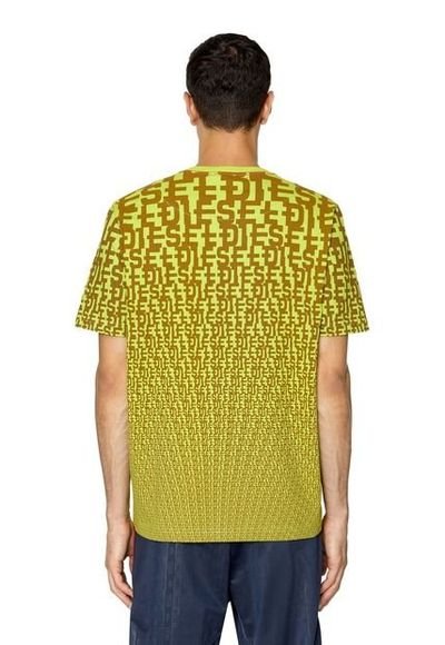 Camiseta mujer manga corta Lv camiseta amarilla