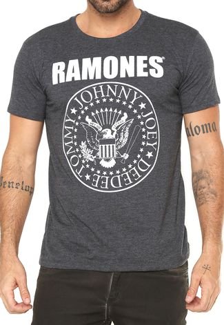 Camiseta bandUP! Ramones Cinza