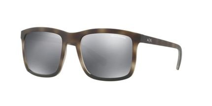 Óculos de Sol Armani Exchange Quadrado AX4067S Masculino Marrom - Marca Armani Exchange