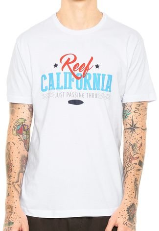 Camiseta Reef California Branca