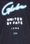 Camiseta Globe Glow United By Fate Azul - Marca Globe
