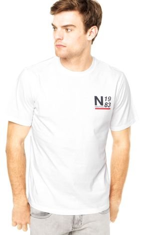 Camiseta Nautica Branca