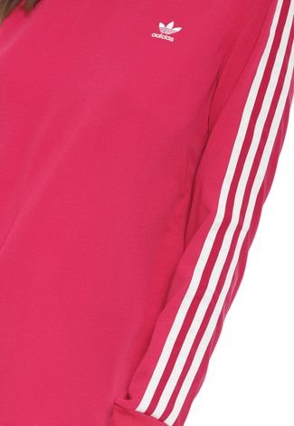 Vestido adidas Originals ADICOLOR Curto Babados Pink
