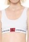 Top Calvin Klein Underwear Monograma Branco - Marca Calvin Klein Underwear