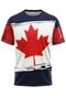 Camiseta Masculina Bandeira Bandeira Canadá - Marca Over Fame