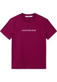 Camisetas  De Algodón Orgánico Con Logo Calvin Klein