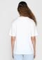 Camiseta Lacoste Logo Off-White - Marca Lacoste