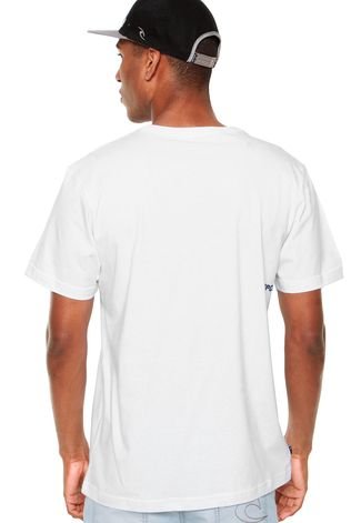 Camiseta Rip Curl Hawaii Patch Classics Branca
