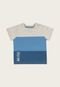 Camiseta Infantil Colorittá Listrada Cinza - Marca Colorittá
