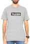 Camiseta Globe Básica Feather Box Cinza - Marca Globe