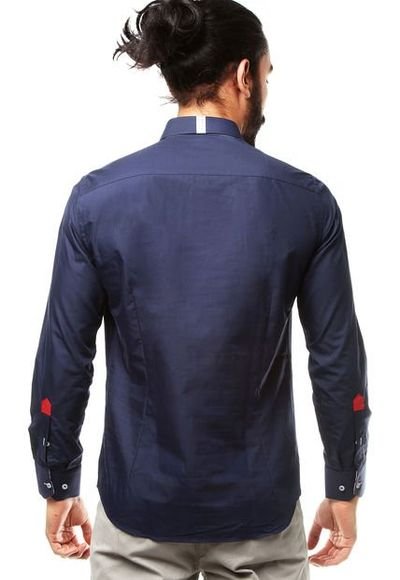 Camisa Azul Navy Jon Sonen Compra Ahora Dafiti Colombia
