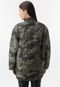 Jaqueta Puffer Only Camuflada Verde - Marca Only