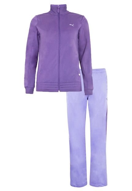 Agasalho Puma Knitted Panelled Suit Roxo - Marca Puma