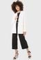 Blazer Dudalina Grid Off-White - Marca Dudalina