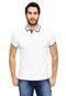 Camisa Polo Aramis Slim Fit Gola Pontilhada Branca - Marca Aramis