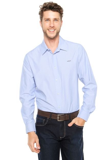 Camisa Colcci Slim Azul - Marca Colcci